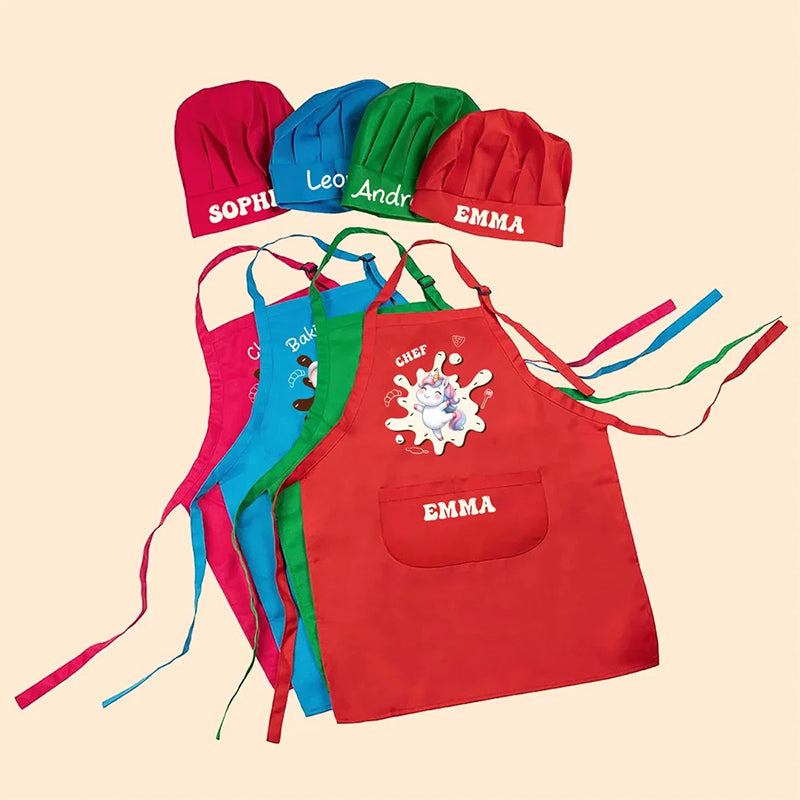 Personalized Cute Animal Adjustable Kid Apron