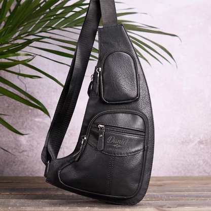 Personalized Crossbody Bag,Leather Crossbody Sling Bag