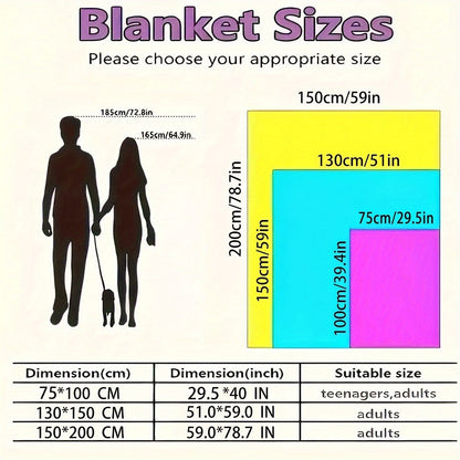 Customizable Football Pattern Throw Blanket