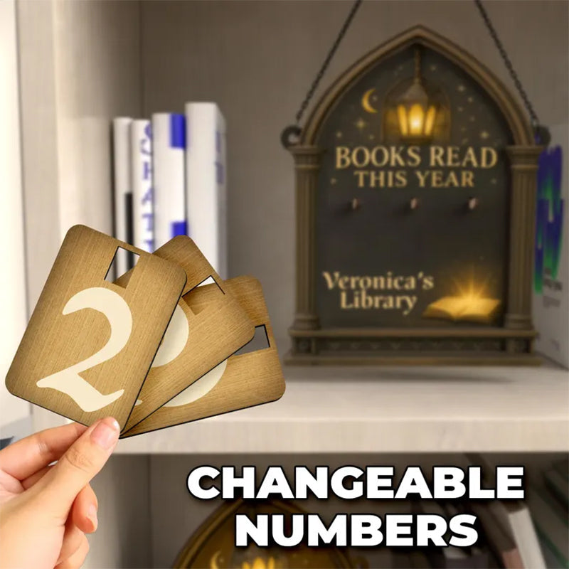 Custom Books Read Tracker,Books Read This Year Counter
