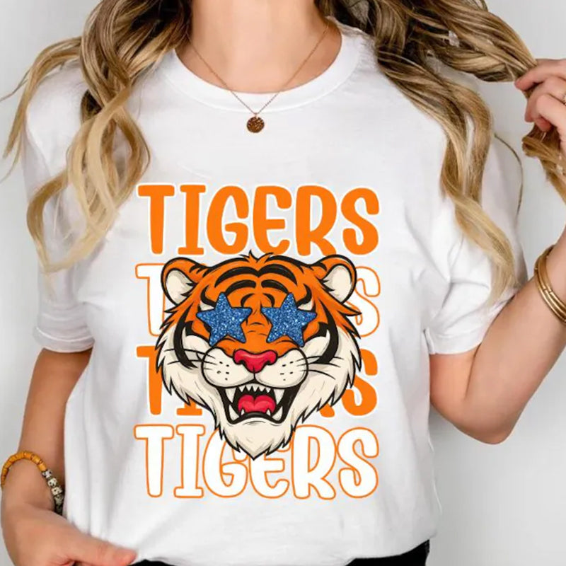 Custom Retro School Spirit Shirts, Personalized Team Mascot Shirt
