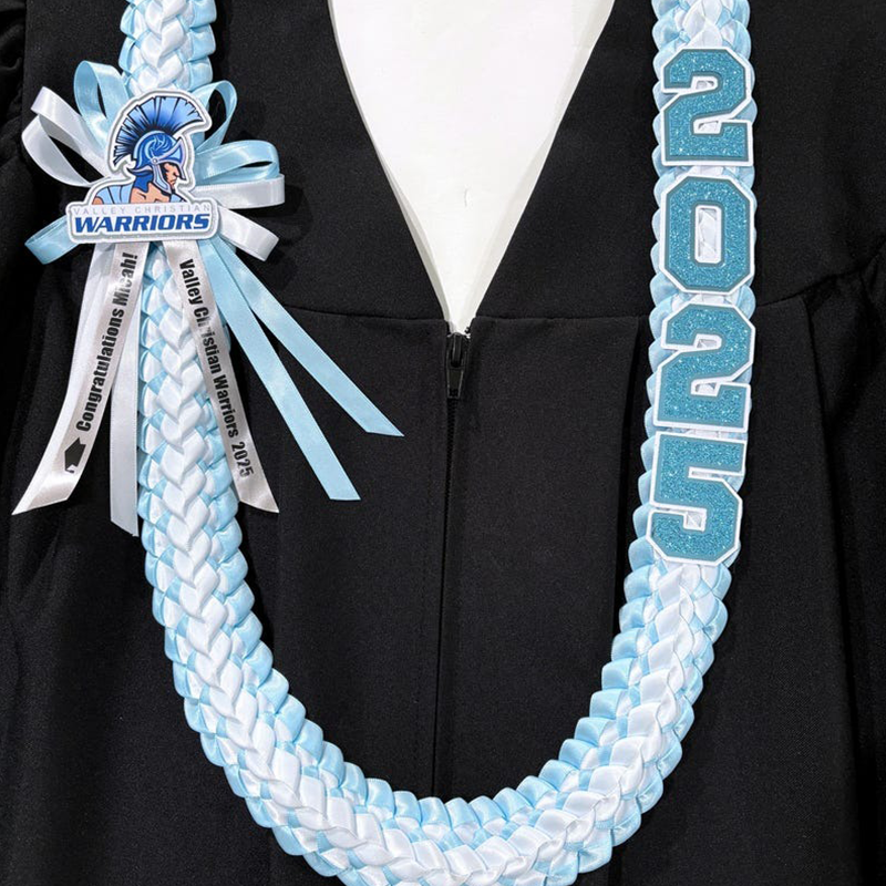 Graduation Lei for any school - High School or College grad lei