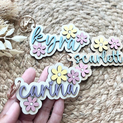 Customized Name Tags, Kids School Bags, Lunch Boxes, Backpacks, Wooden Keychains