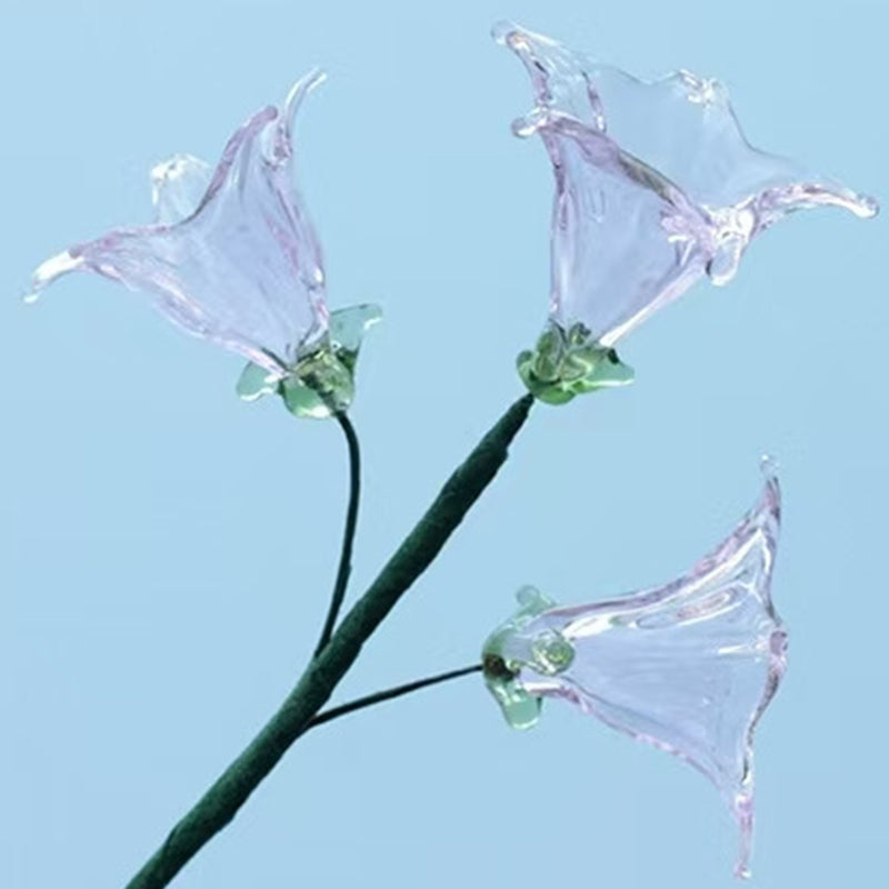 Glass Birth Month Flowers, Birth Flower Bouquet