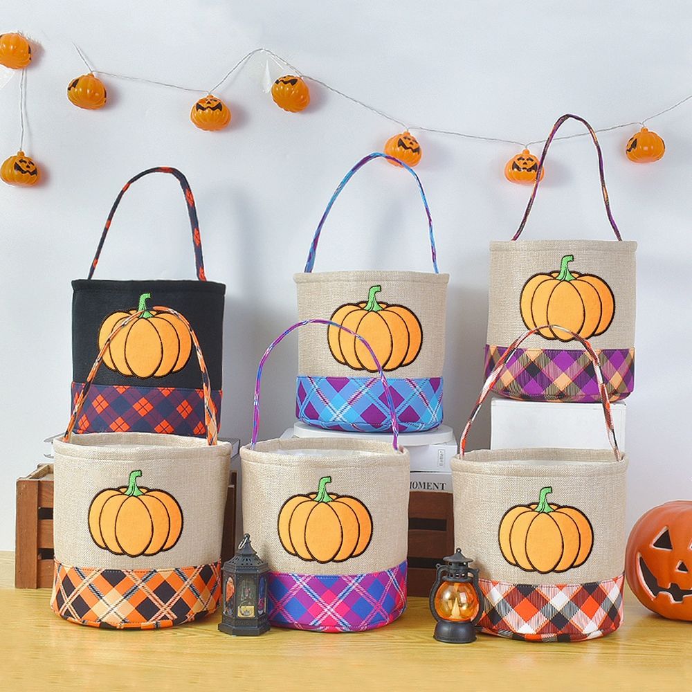 Trick or treat bag, Trick-or-treat bucket, Halloween Bucket