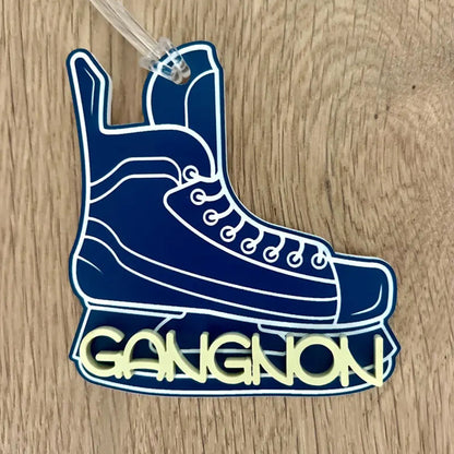 Personalized Name Tag Personalized Baseball Swimming Lacrosse Volleyball Hockey Soccer Dance Cheer Pom Tennis Football Hockey Track Pickleball Basketball Bag Tag