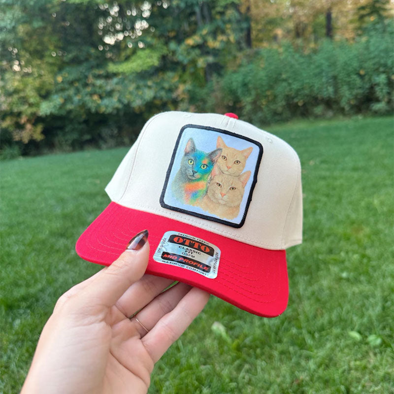 Custom Pet Portrait Trucker Hat