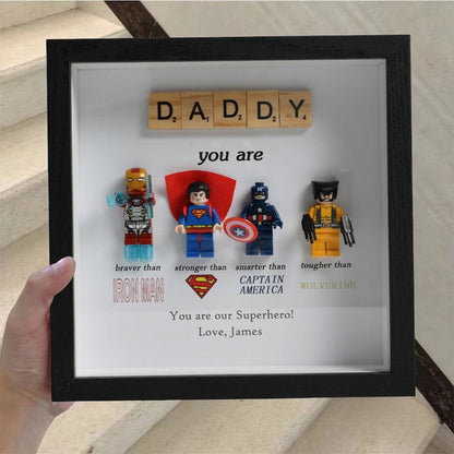 Gifts for dad: Set of 4 superhero figures