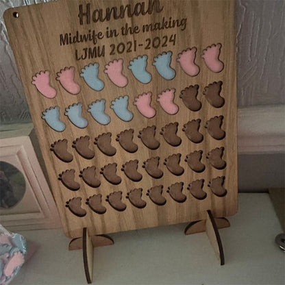 Student Midwife Gift - Student Midwife Birth Counting Board