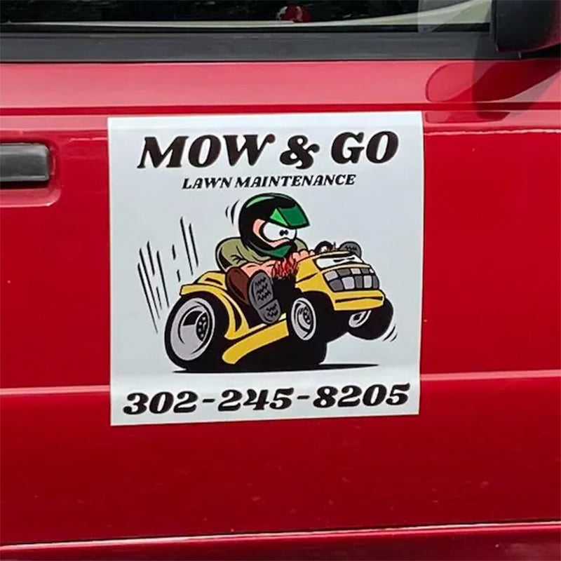 Personalized Logo Magnet Magnetic Car Signs