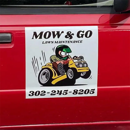 Personalized Logo Magnet Magnetic Car Signs