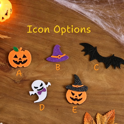 Custom Halloween Treat Bag with Name – Trick or Treat Basket, Personalized Candy Tote
