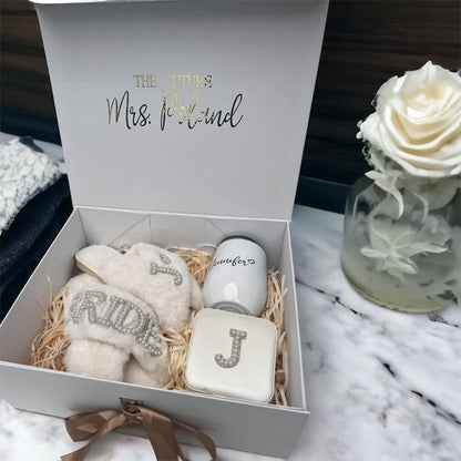Luxury Bride Gift Box Set, Future Mrs Gift Box,Personalized Bridal Shower Gift