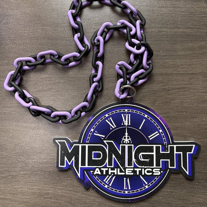 Any Logo Custom Sports Turnover Chain, Oversized Medallion, Team mascot