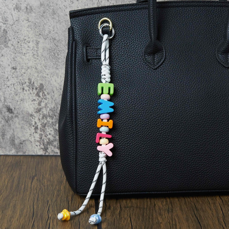 Personalized Bag Charms Gift for Kids Boy Bag Charm Girls Bag Tag