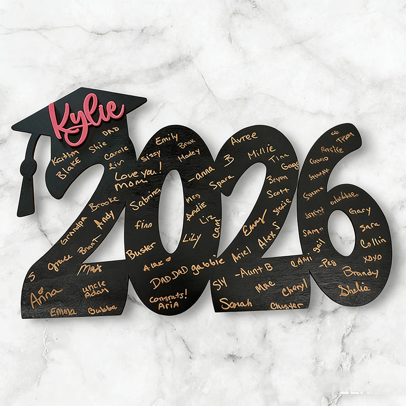Senior Kindergarten Junior High School Photos Graduation Signature Sign Stand