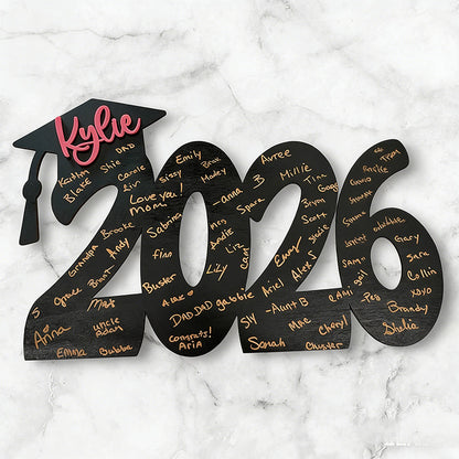 Senior Kindergarten Junior High School Photos Graduation Signature Sign Stand
