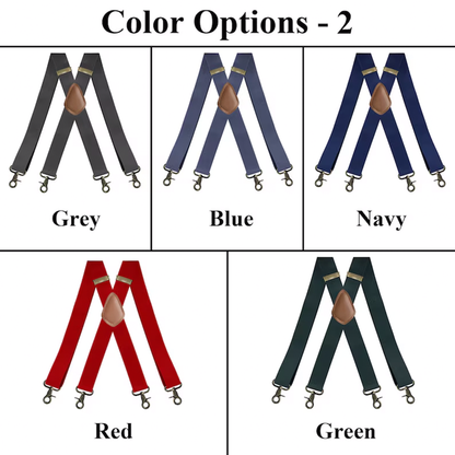 Custom Leather Suspenders,Personalized Suspenders
