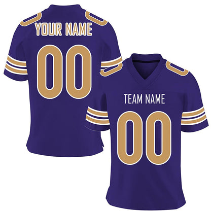 Personalized American Football Jersey, Custom Name Number Matching Team Jersey