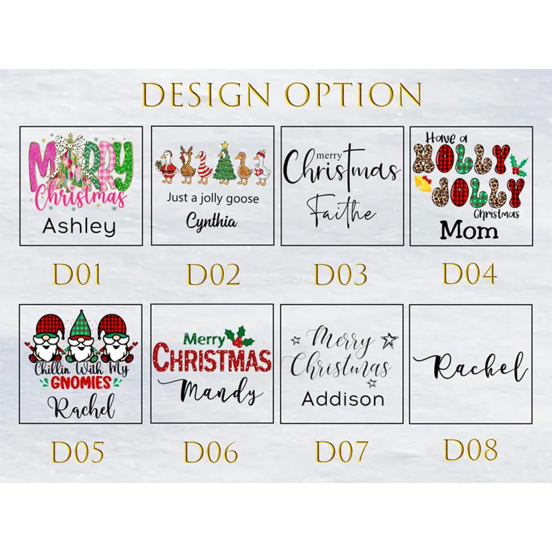 Custom Crochet Christmas Tree with Pom Poms, Personalized Xmas Decor