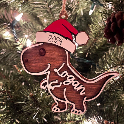 Dinosaur Ornament | Personalized Dinosaur Ornament