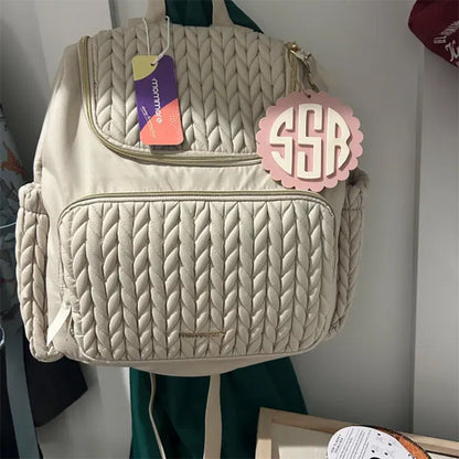 Monogram Keychain Bogg Bag Monogram Diaper Bag Keychain
