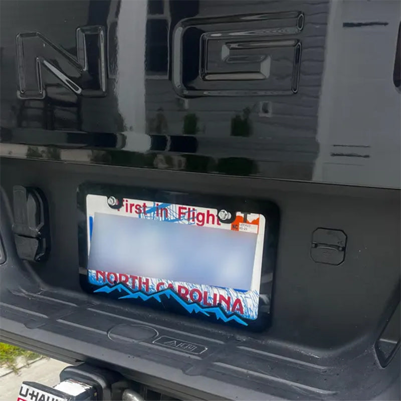 Mountain License Plate Frame Cover