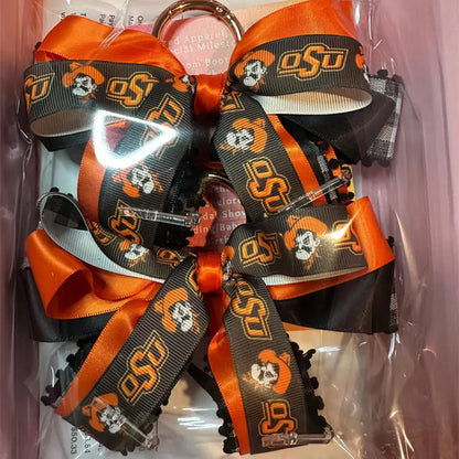 Boot Bow Sets Personalized University College,Game Day