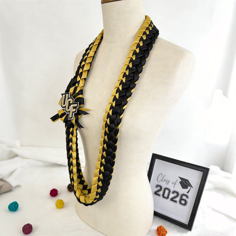 Graduation Lei for any school - High School Logo