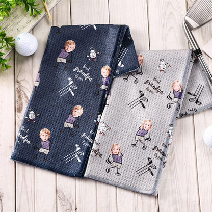 Personalized Photo Golf Towel
