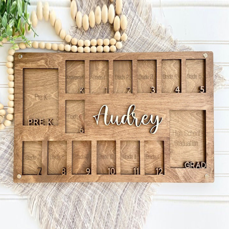 Personalized Pre-K To Graduation Year Photo Frame
