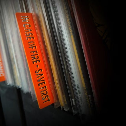 Dividers for Vinyl Records, CDs, books