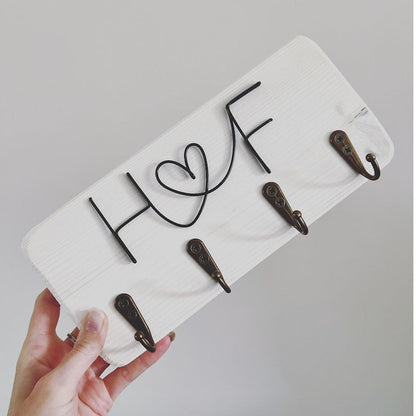 Personalised Key Hook  New Home Gifts  Key Hooks