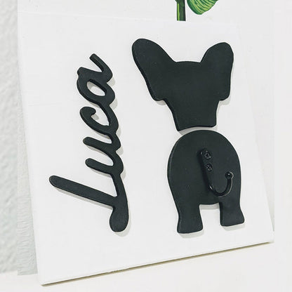 Custom Dog Leash Holder | Personalized Breed Dog Leash Holder