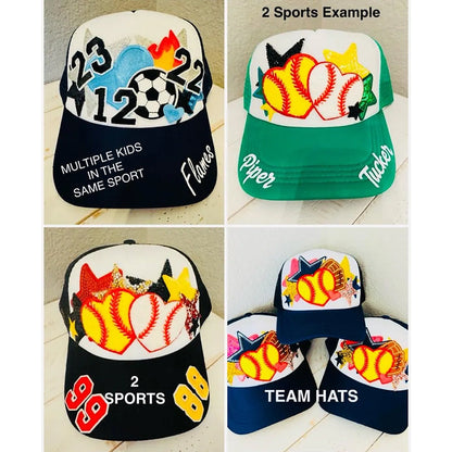 Trucker Sports Hat, Sports Cap