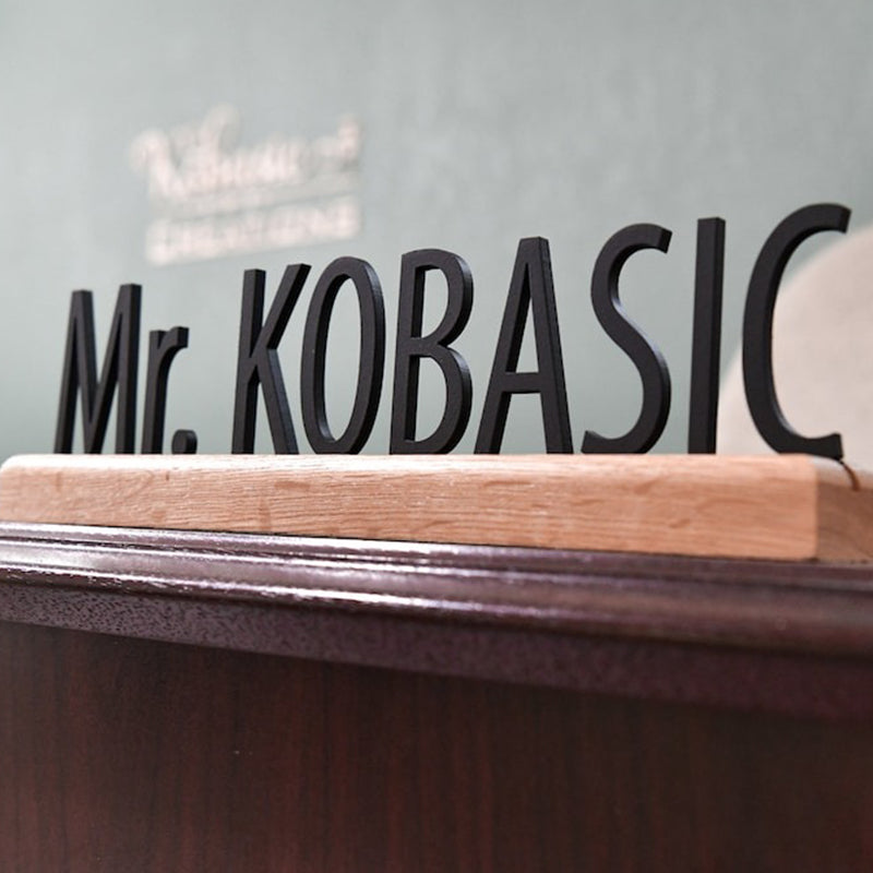 Desk Name Plate for Teacher, Principal, Executive