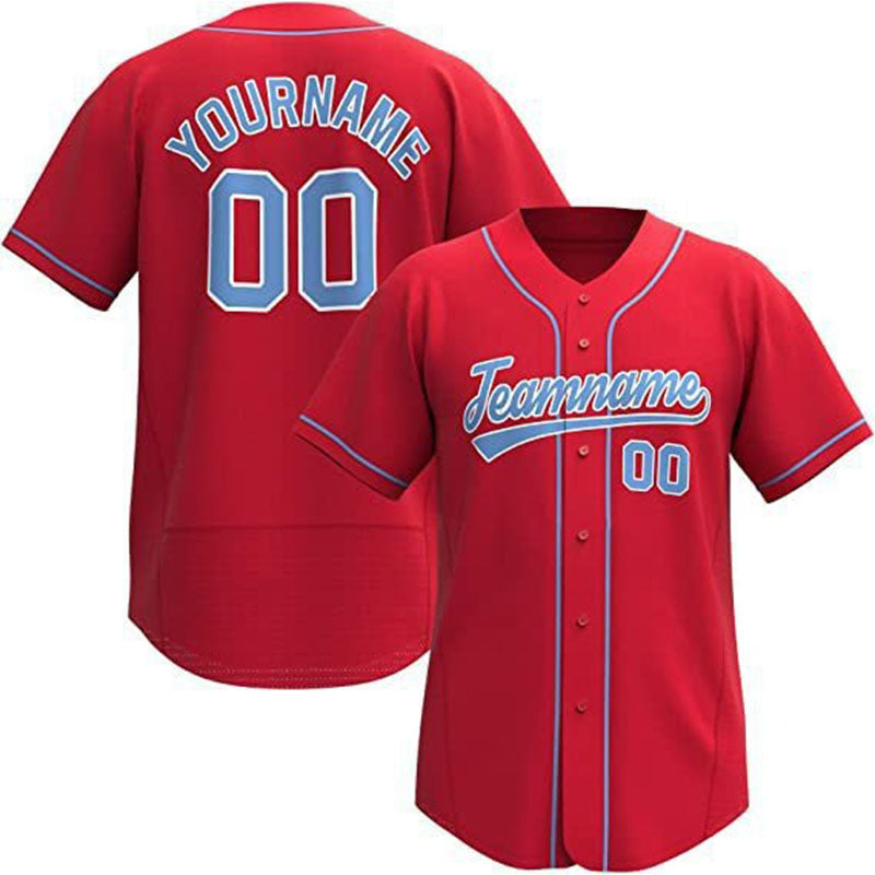 Personalized Team Name And Number Baseball Jersey, Custom Baseball