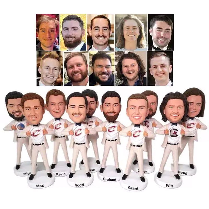 Coach bobbleheads custom, personalized gift for basketball coachs