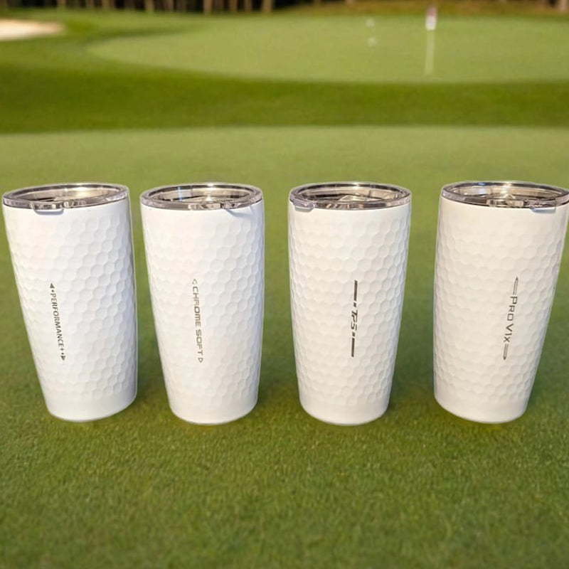 20oz Insulated Dimpled Golf Tumbler,Golf Gift for Her or him