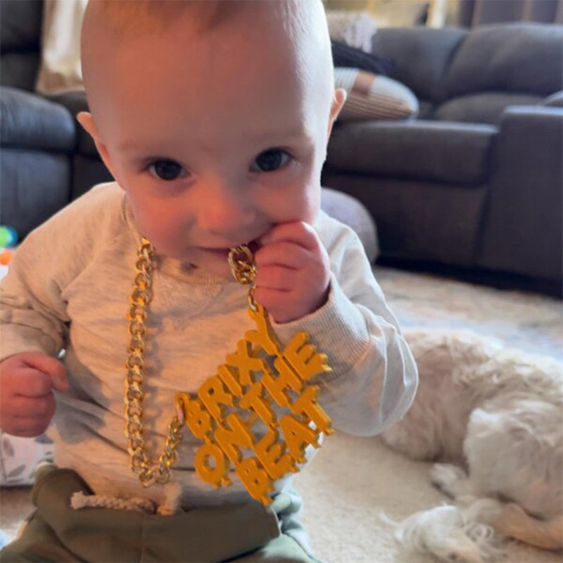 Custom Name Bling & Chain