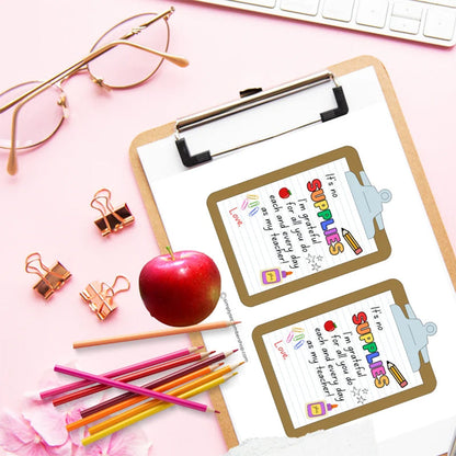 Teacher Appreciation Gift Tag  Acrylic Tag