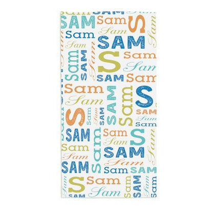 Personalized Beach Towel, Custom Kid Summer, Kids Beach Towel