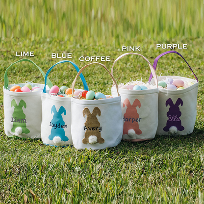 Personalized Easter Basket | Bunny Baskets for Kids