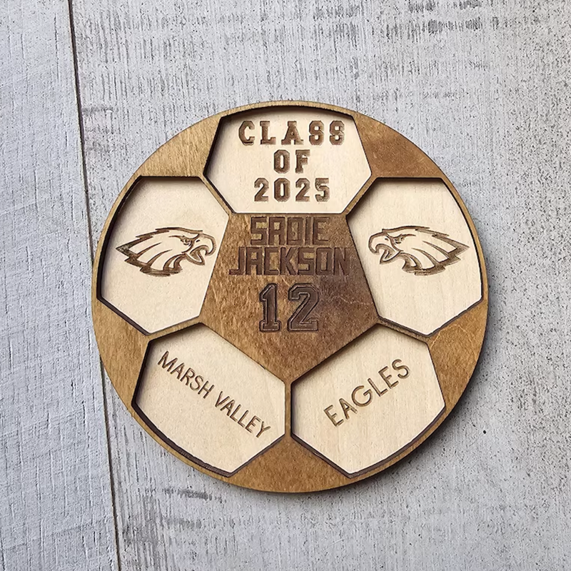 Personalized Soccer Player Plaque, Senior Night Soccer Gift