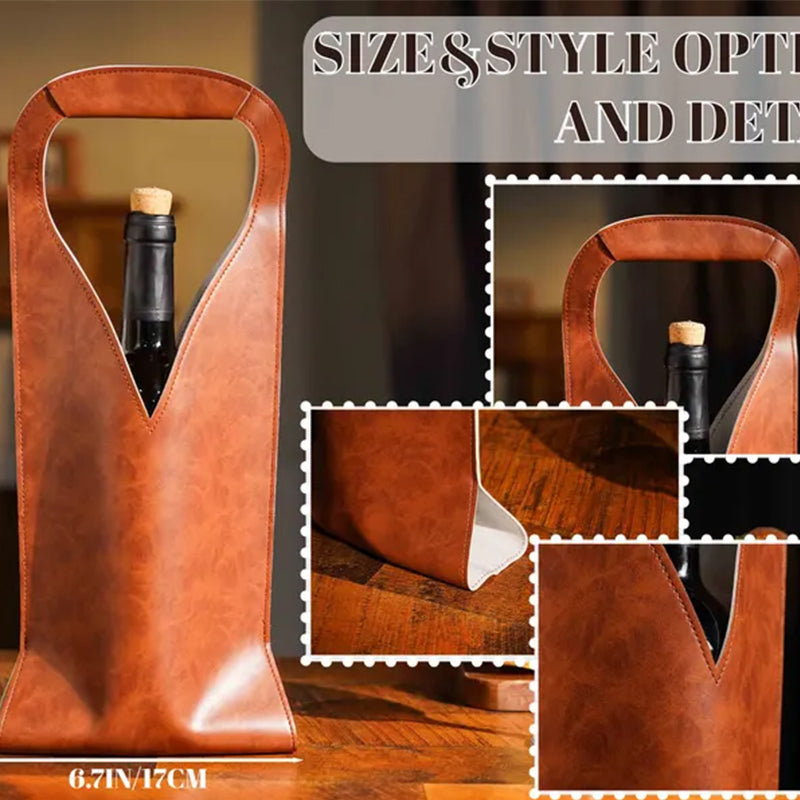 Personalized Engraved Wine Tote Bag