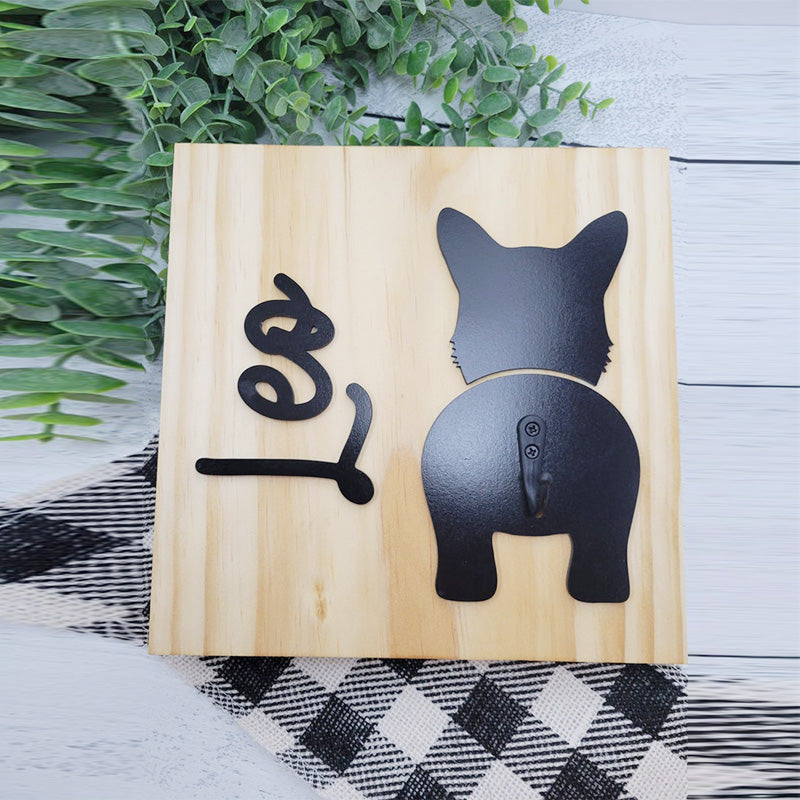 Custom Dog Leash Holder | Personalized Breed Dog Leash Holder