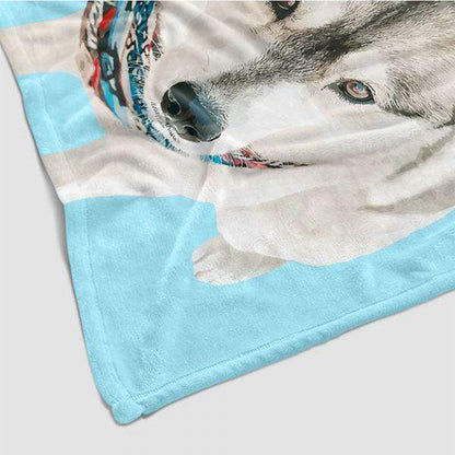Pet Memorial Gifts Custom Printed Blanket-Photo Blanket Dog Blanket