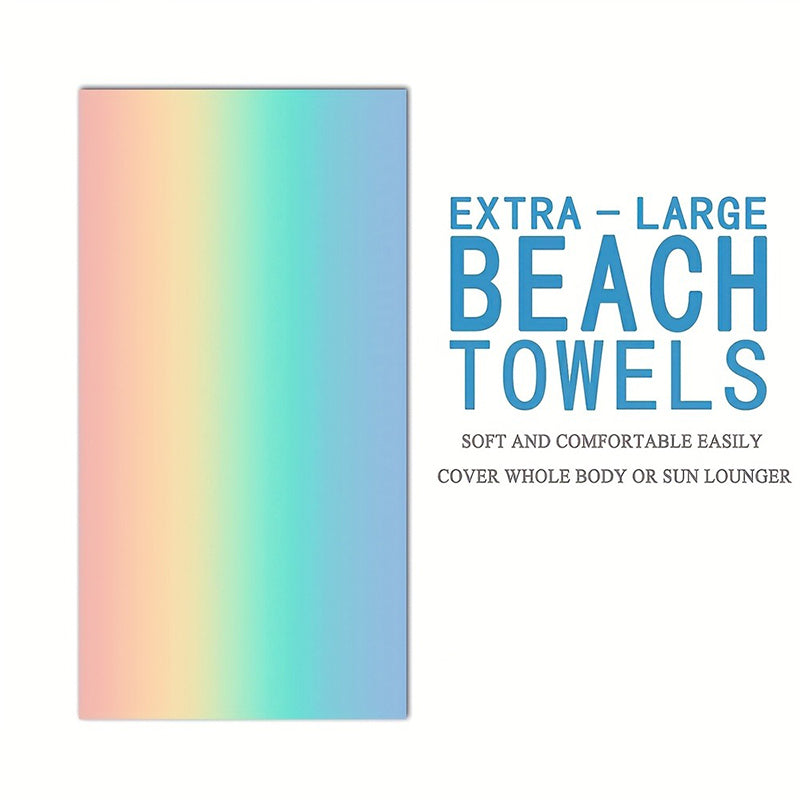 Personalized Name Beach Towel