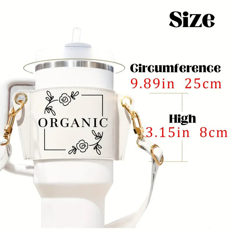 Personalized Water Bottle Carrier Adjustable 40/30oz Water Bottle Carrier