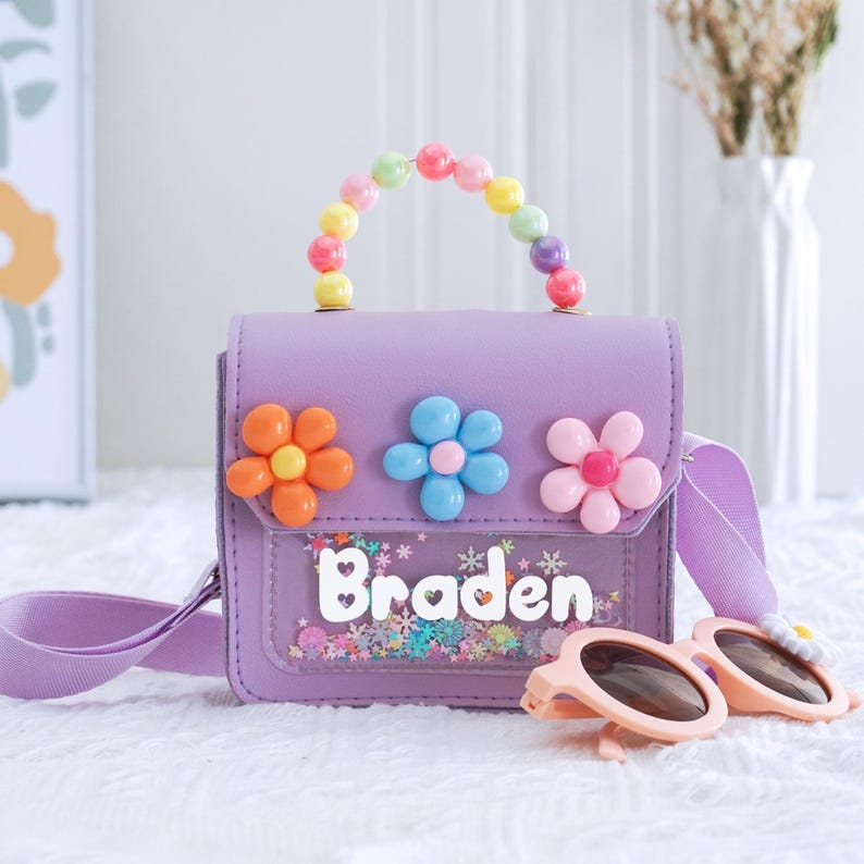 Personalized Toddler Funny Pack , Girls Purse